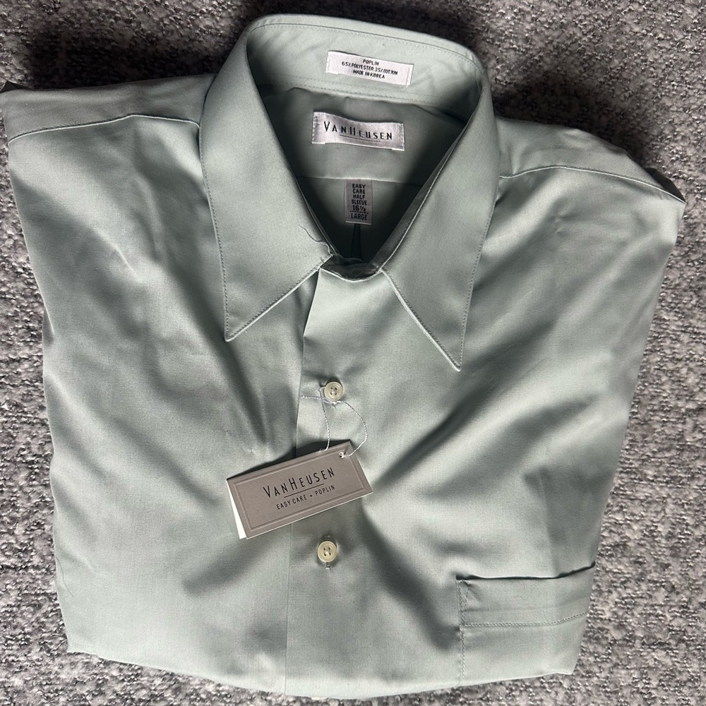 Van Heusen Poplin Dress Shirt